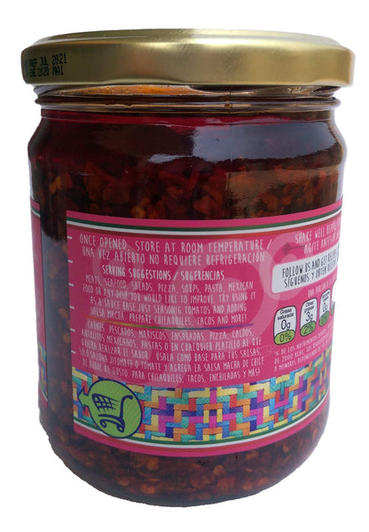 Don Emilio - Salsas Macha Don Emilio 15.5oz Chile de árbol