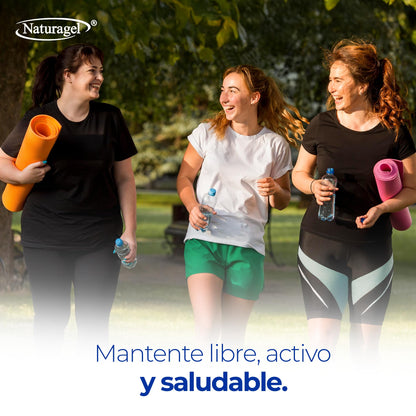 Naturagel Vitamina D3 - Suplemento Alimenticio para la Salud General - 200 Softgels de 500 mg