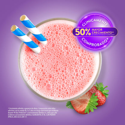 Pediasure | Alimentación Especializada Para Niños De 1 A 10 Años | Fresa | 237 Ml | 24 Piezas