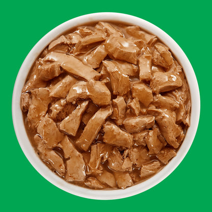 Dog Chow Alimento Húmedo Cachorros Pollo, Paquete con 20 Pzas de 100g