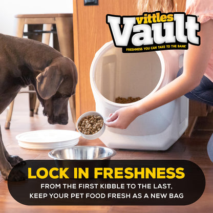 Gamma2 Vittles Vault - Contenedor hermético apilable para almacenar alimentos para mascotas