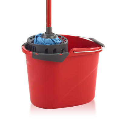 O-Cedar Quick Wring Bucket 2.5 Gallon Bucket with Wringer