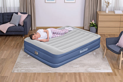 Bestway Colchón Inflable Queen 203 cm x 152 cm x 46 cm