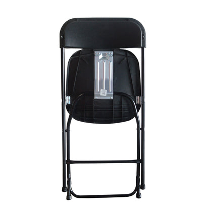 Samsonite - Sillas Plegables Samsonite de 4 Unidades, Negro, Resistente a los UV, Acero y Polipropileno, Contemporáneo, para Exterior y Patio Jardín