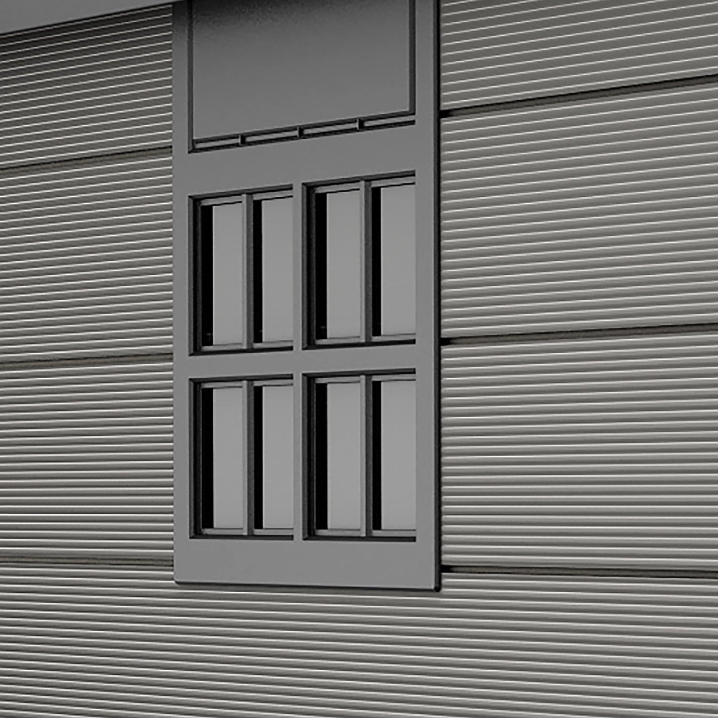 Keter Premier 757 - Cobertizo, Color Gris