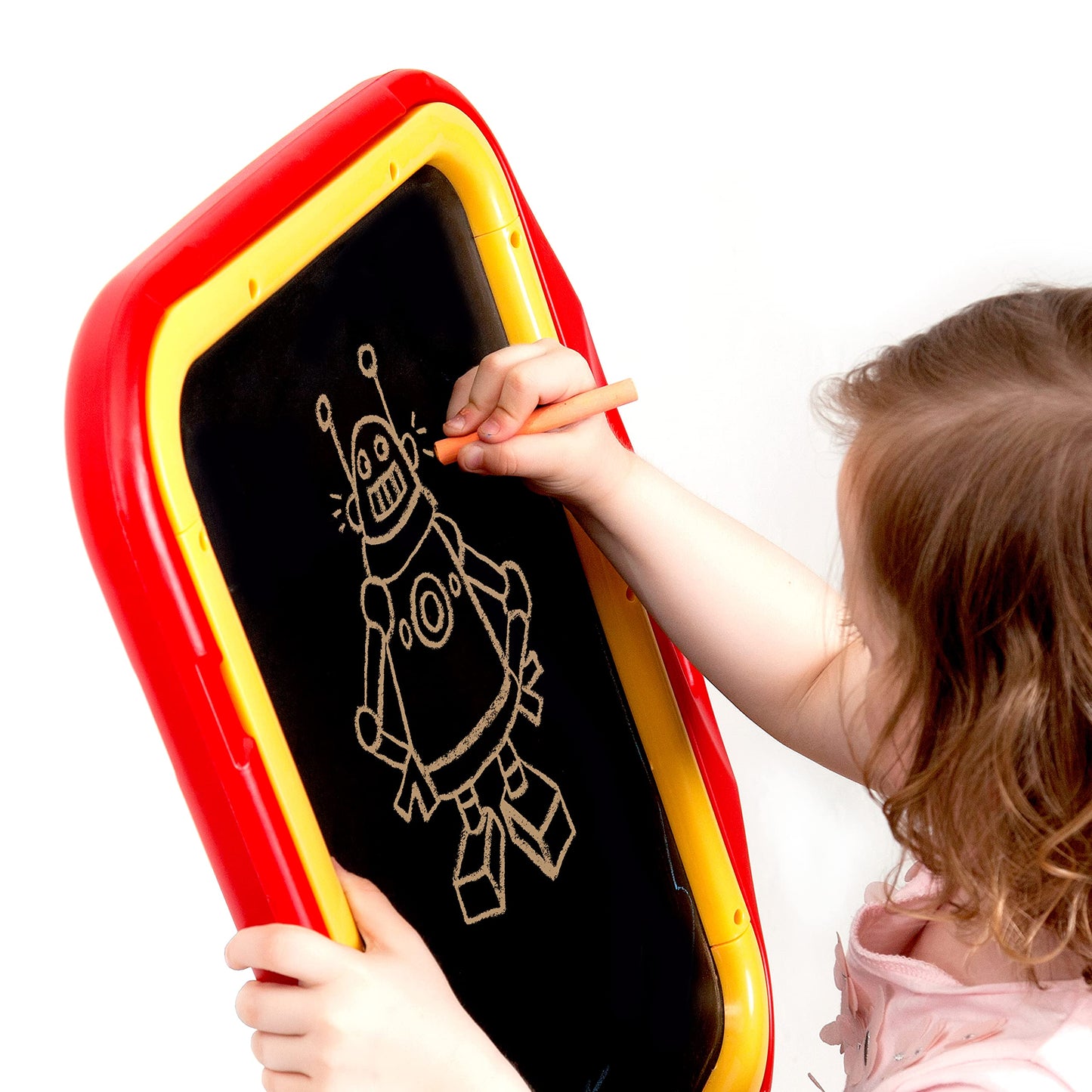 Crayola® Caballete de trípode, magnético 4 en 1, borrado en seco, pizarrón y superficies de pintura, altura ajustable, accesorios de arte integrales, a partir de 3 años