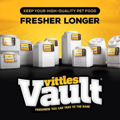 Gamma2 Vittles Vault - Contenedor hermético apilable para almacenar alimentos para mascotas