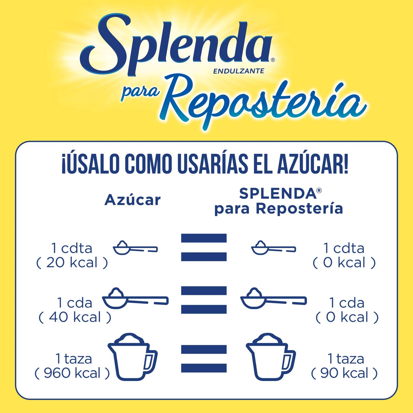 Splenda Granular para Repostería 550g
