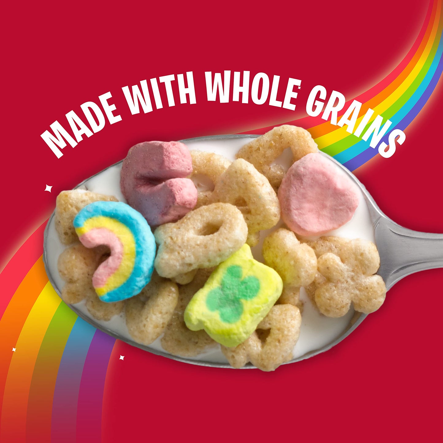 Lucky Charms, Cereal de malvavisco sin gluten con unicornios, 29.5 onzas