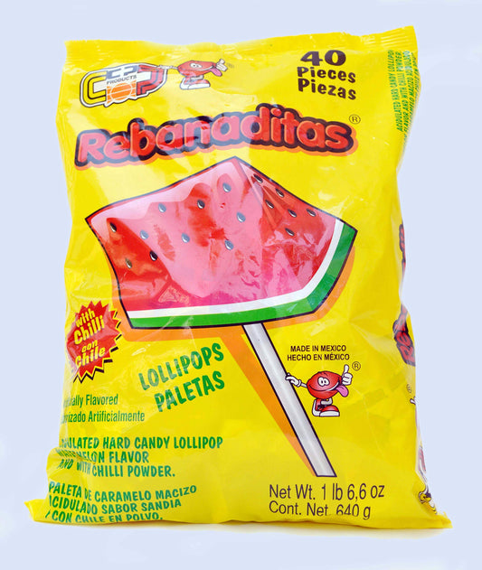 C.P. Products - Rebanadita Sandía Con Chile - Paleta Sandía con chile