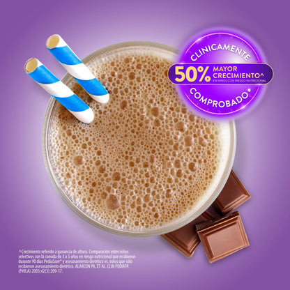 Pediasure - 24 Pack de 237 ml Cada Uno, Sabor Chocolate, Listo para Beber, Liquido, Fórmula Especializada, Niños de 1 a 10 años, Nutrientes Esenciales, Proteínas, Vitaminas y Minerales, Crecimiento Clínicamente Comprobado