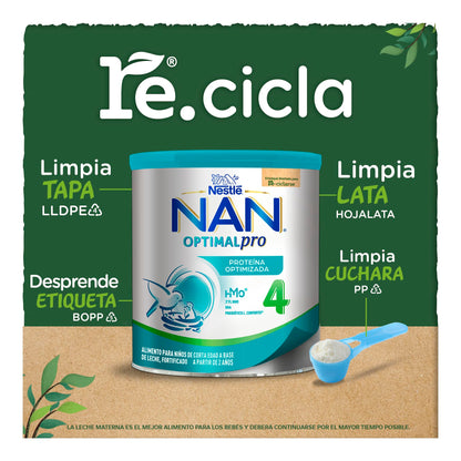 Nestlé Baby & Me Fórmula de Crecimiento Nan 4 Optipro, Nestlé Baby & Me