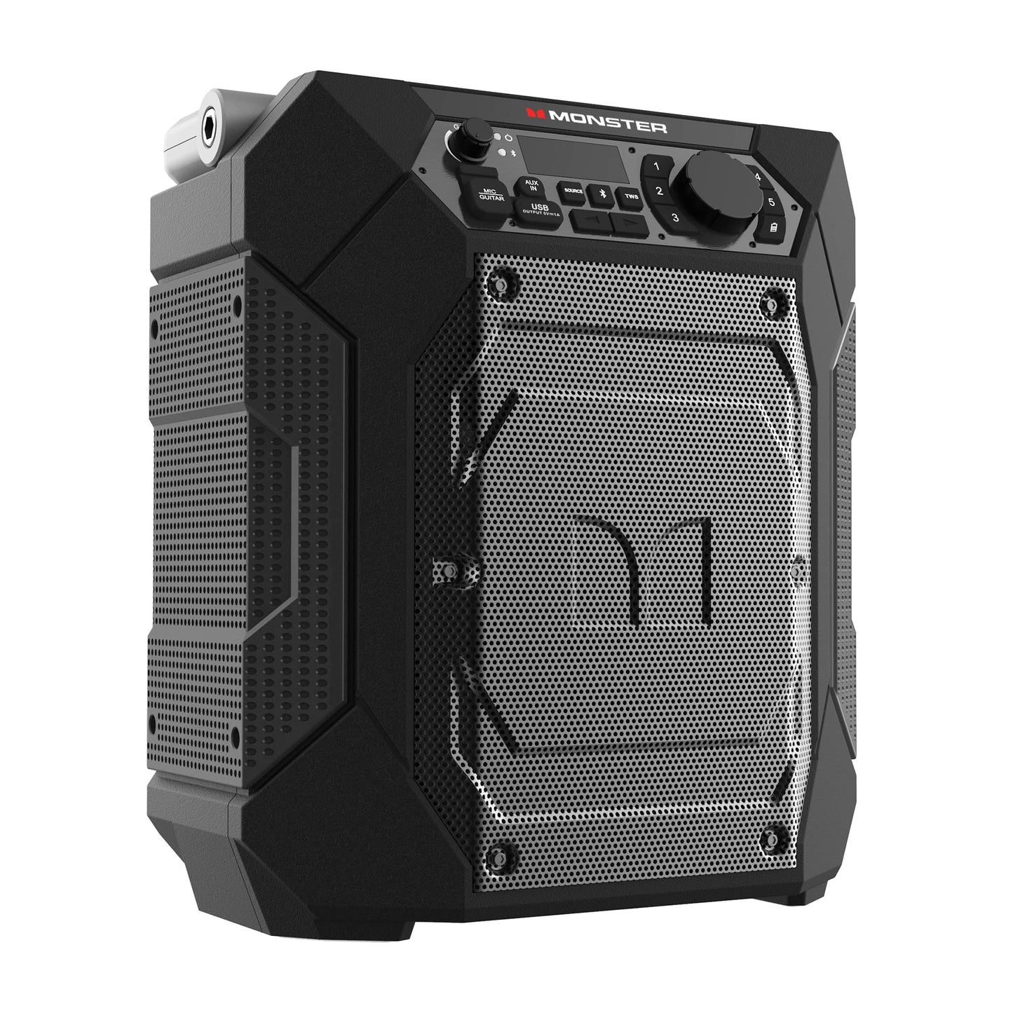 Monster Rocker Sport 270 - Altavoz inalámbrico portátil para interiores y exteriores