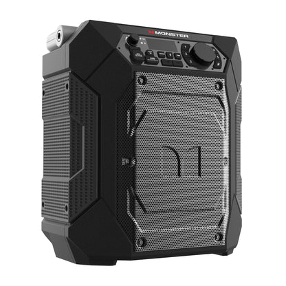 Monster Rocker Sport 270 - Altavoz inalámbrico portátil para interiores y exteriores