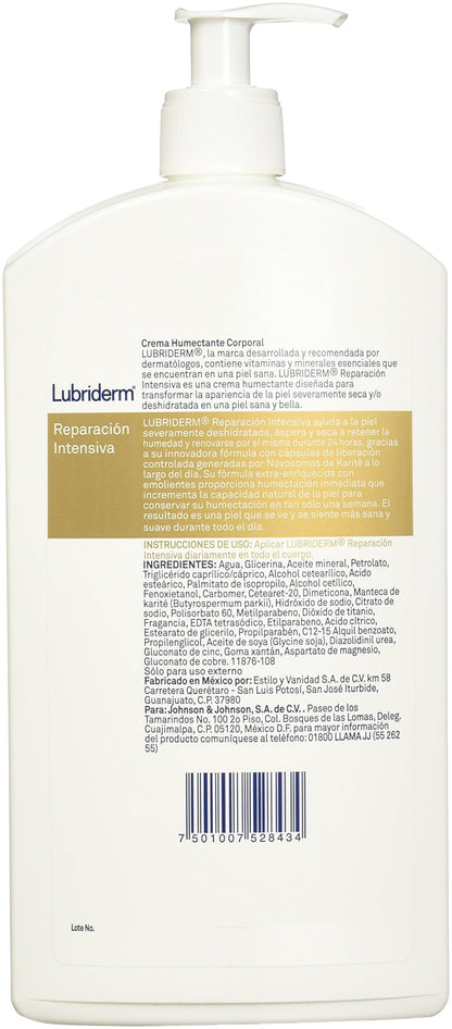 Lubriderm - Lubriderm Crema Corporal Intense Repair, 946 ml
