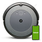 iRobot - iRobot Roomba, Robot Aspiradora Inteligente, Roomba i3 EVO con Conexión Wi-Fi, Contenido: 1 Aspiradora Inalámbrica,1 Filtro Extra,1 Base de Carga Color: Negro con Gris