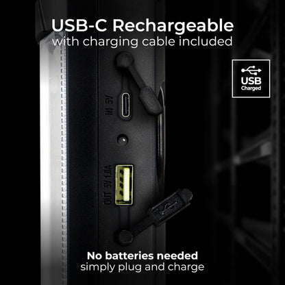 Lampara de Inspeccion Recargable Tilt Torch 5W con Power Bank