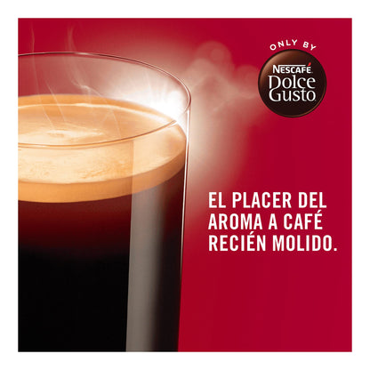 Nescafé Dolce Gusto Café Americano, Café en Cápsulas, 3 Paquetes de 16 Cápsulas c/u