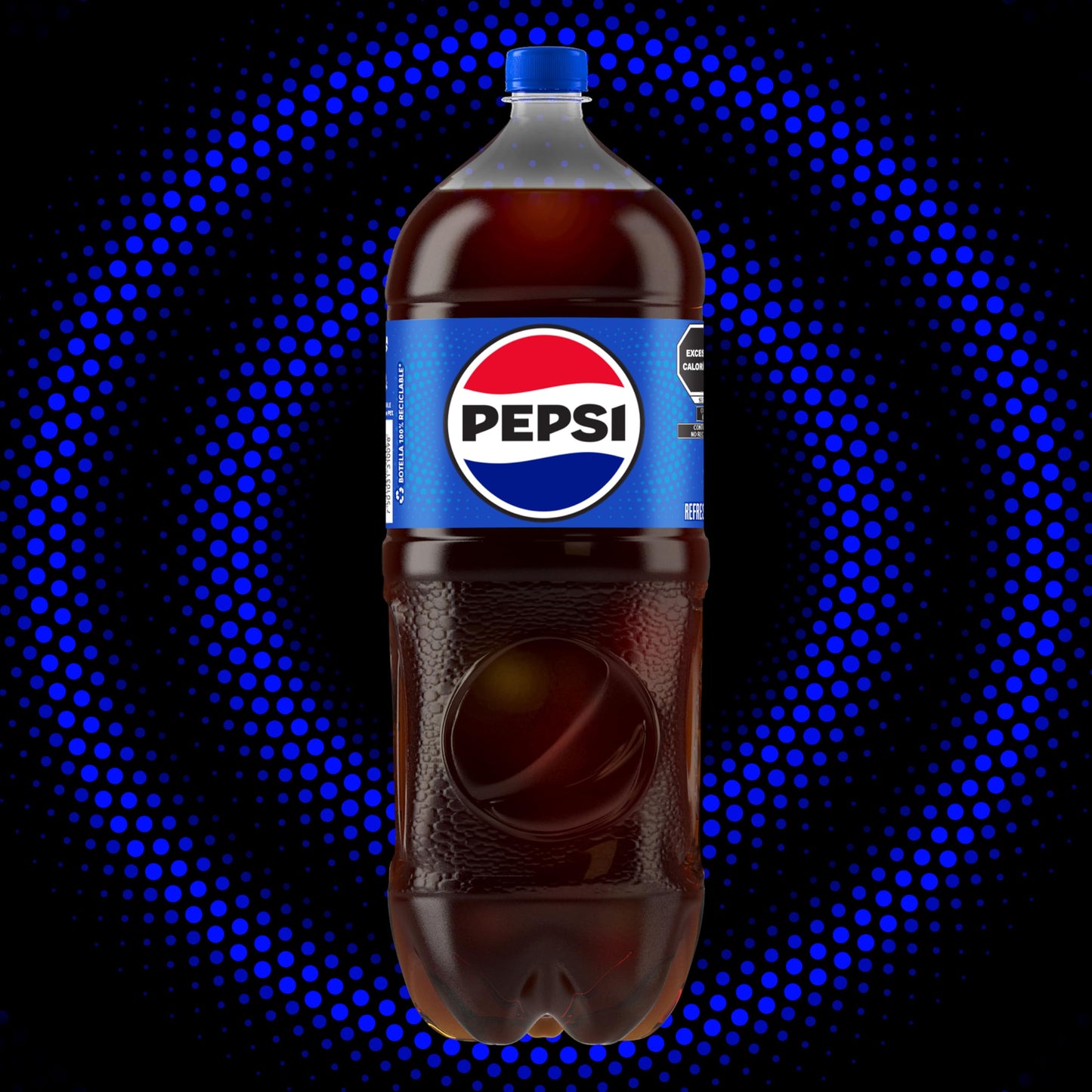 Pepsi Regular - Refresco de Sabor Pepsi 1 Paquete con 8 Botellas de PET de 3 Litros Cada Una.