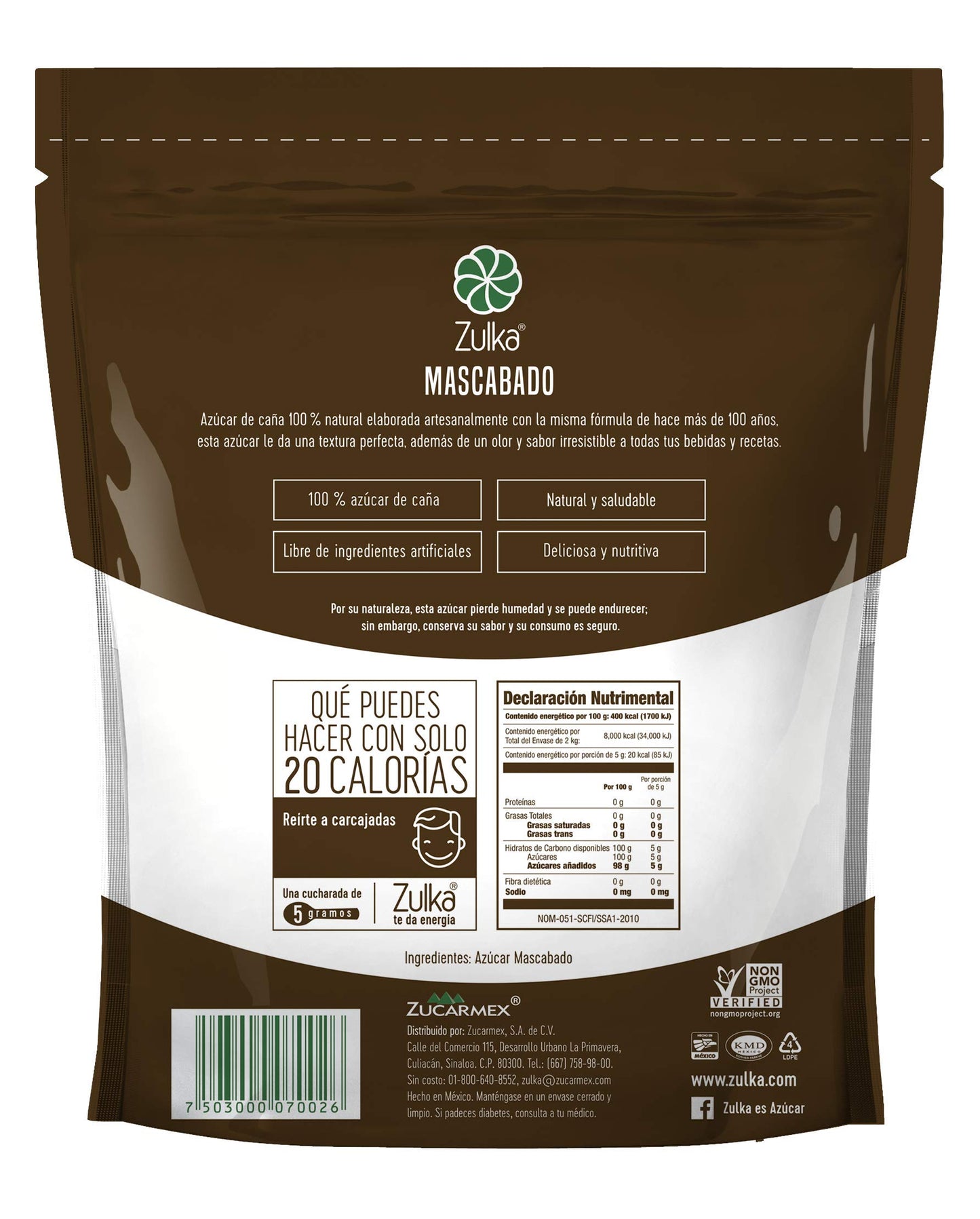 Zulka Azucar Mascabado