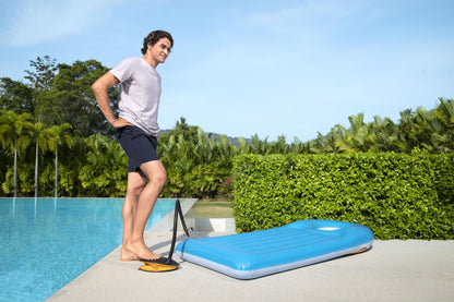 Bestway - Bestway Blasebalg Air Step 62004 - Bomba de pie (28 x 19 cm)