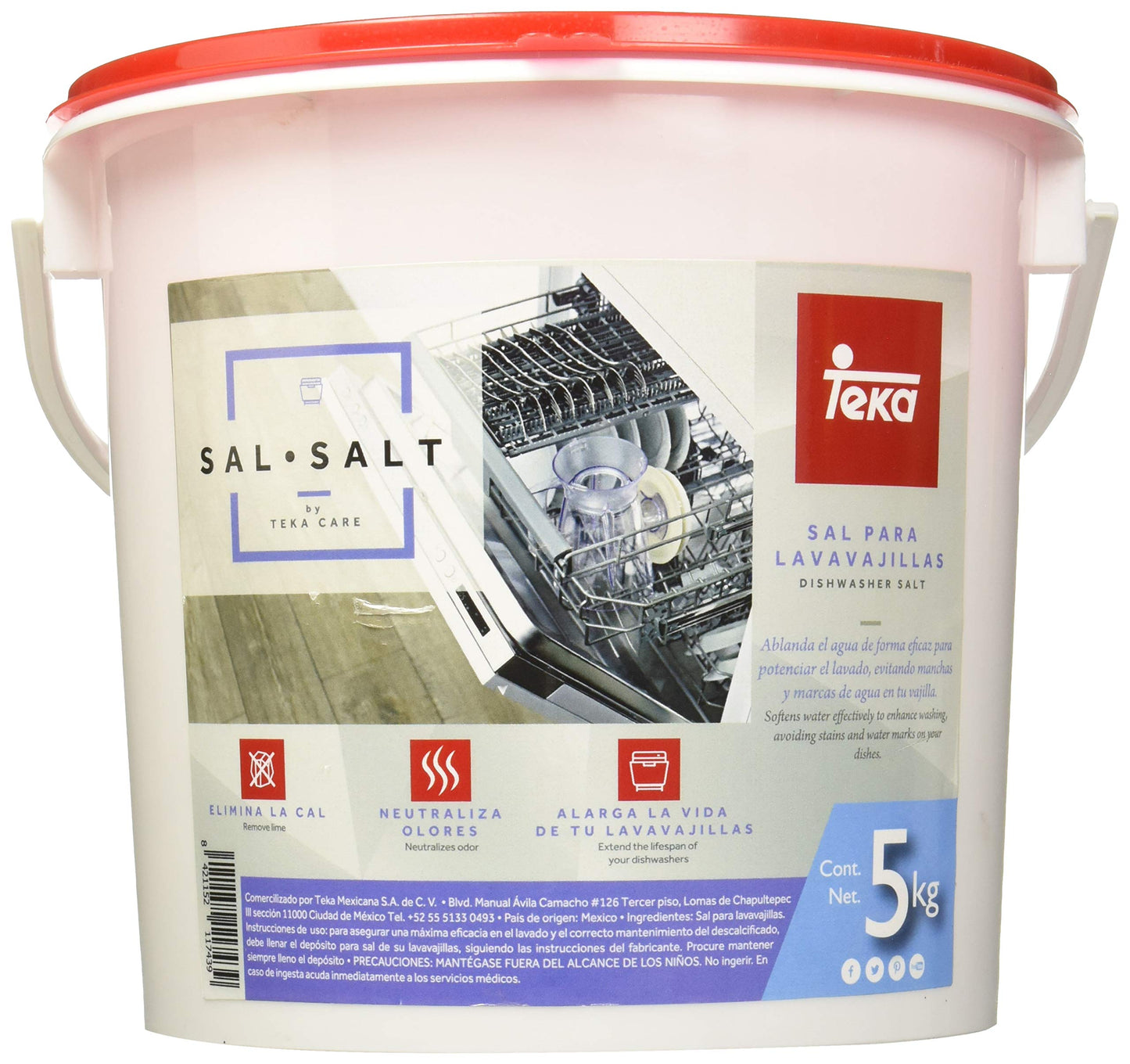 Teka Sal para Lavavajillas, color Blanco