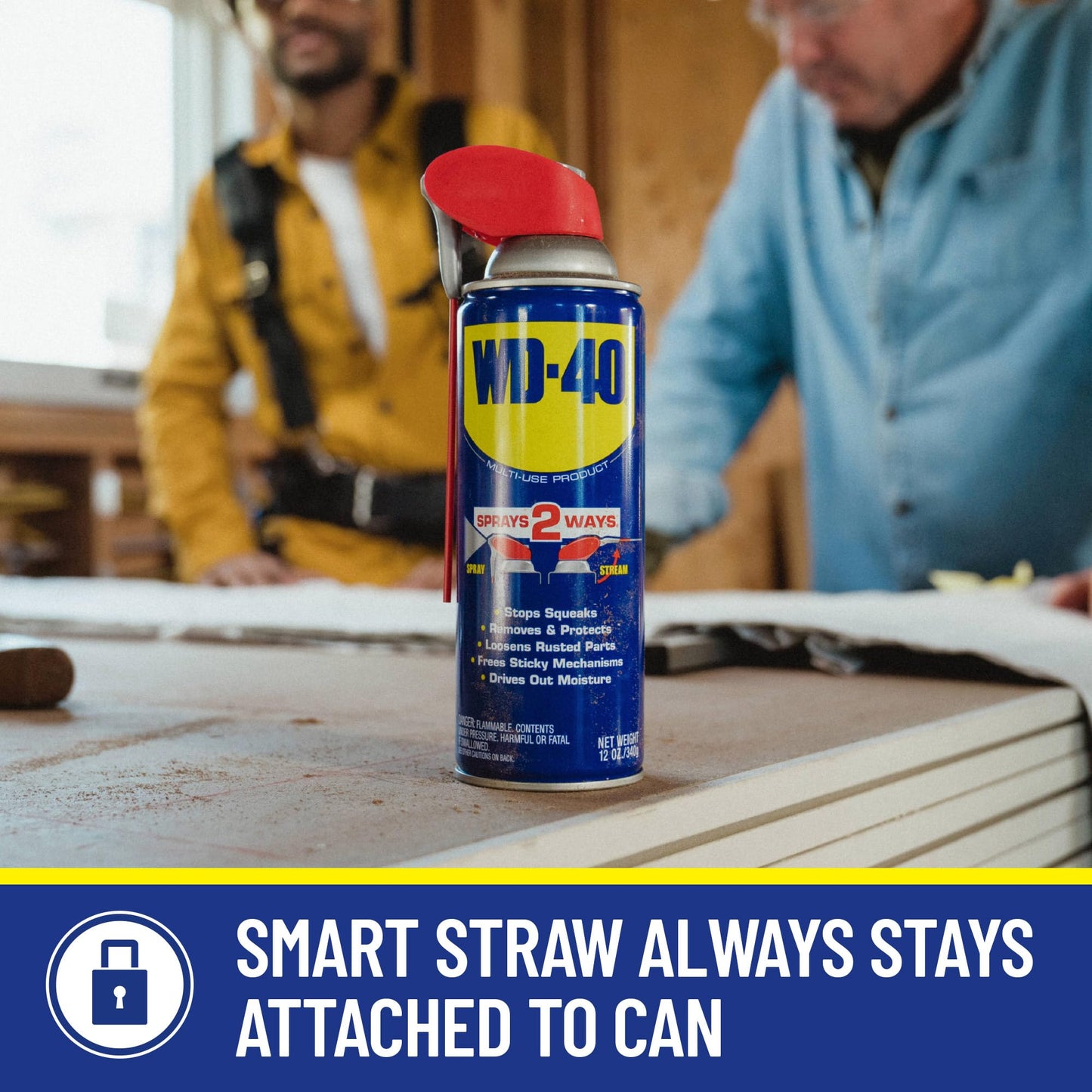 WD-40 Spray Lubricante En Aerosol