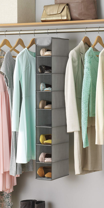 Whitmor - Bolsa de almacenamiento para debajo de la cama, color gris, gris, 8 Shelf, 1