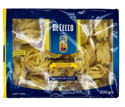 De Cecco - De Cecco Pasta Fettucine Nido #233 Italia 500 gramos