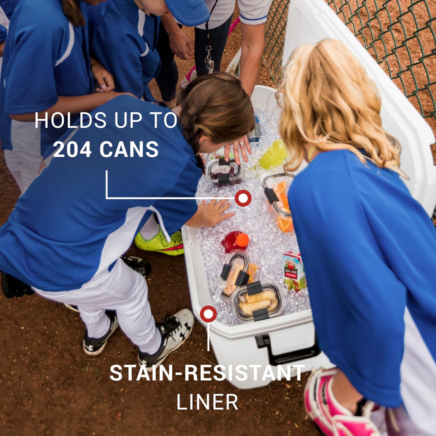 Coleman Marine Cooler with Fully Insulated UV Guard Lid & Body, Keeps Ice for 3+ Days, Great for Boating & Fishing, 52qt/100qt Wheeled/120qt Options