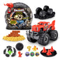 SHOSHERS Monster Truck Surprise (Dino Truck) de Zuru Boys con 25 sorpresas Monster Monster Truck Sorpresa Smash Slime Sand Composeds Discovery