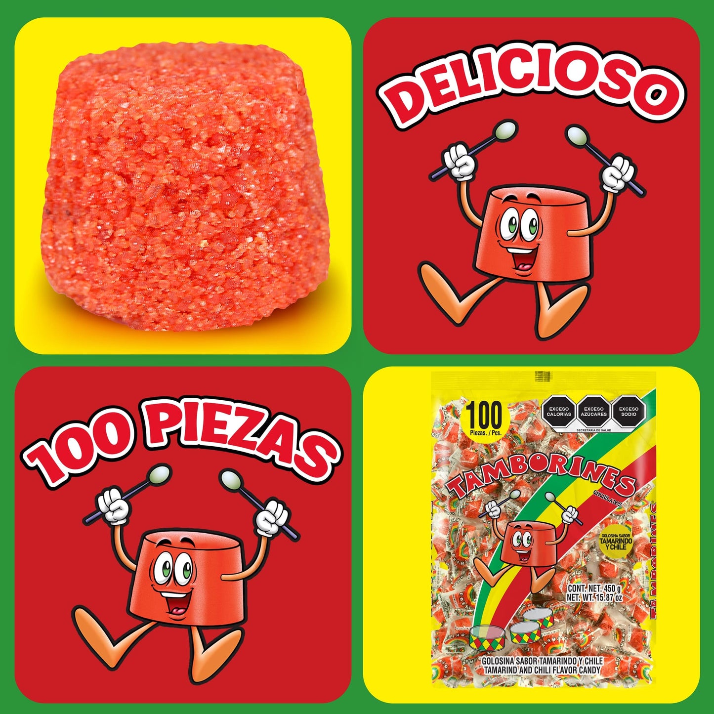 TAMBORINES ENCHILADOS