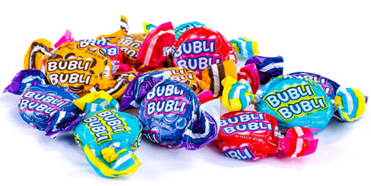 Bubli Bubli Surtido | 2 Pack | Goma de Mascar Suave | Sabores Frutales | 540g c/u | Chicle sabor frutas | 100 pz c/u