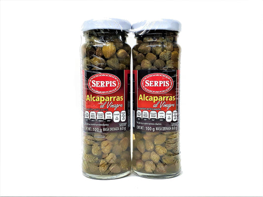 Serpis Alcaparra en Vinagre Frasco, 200 g