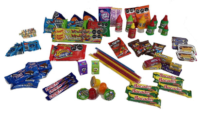 RICOLINO - Dulces para fiesta piñata, 4.5 Kilogramos, 284 piezas, caramelos, chocolates, paletas, tamarindos