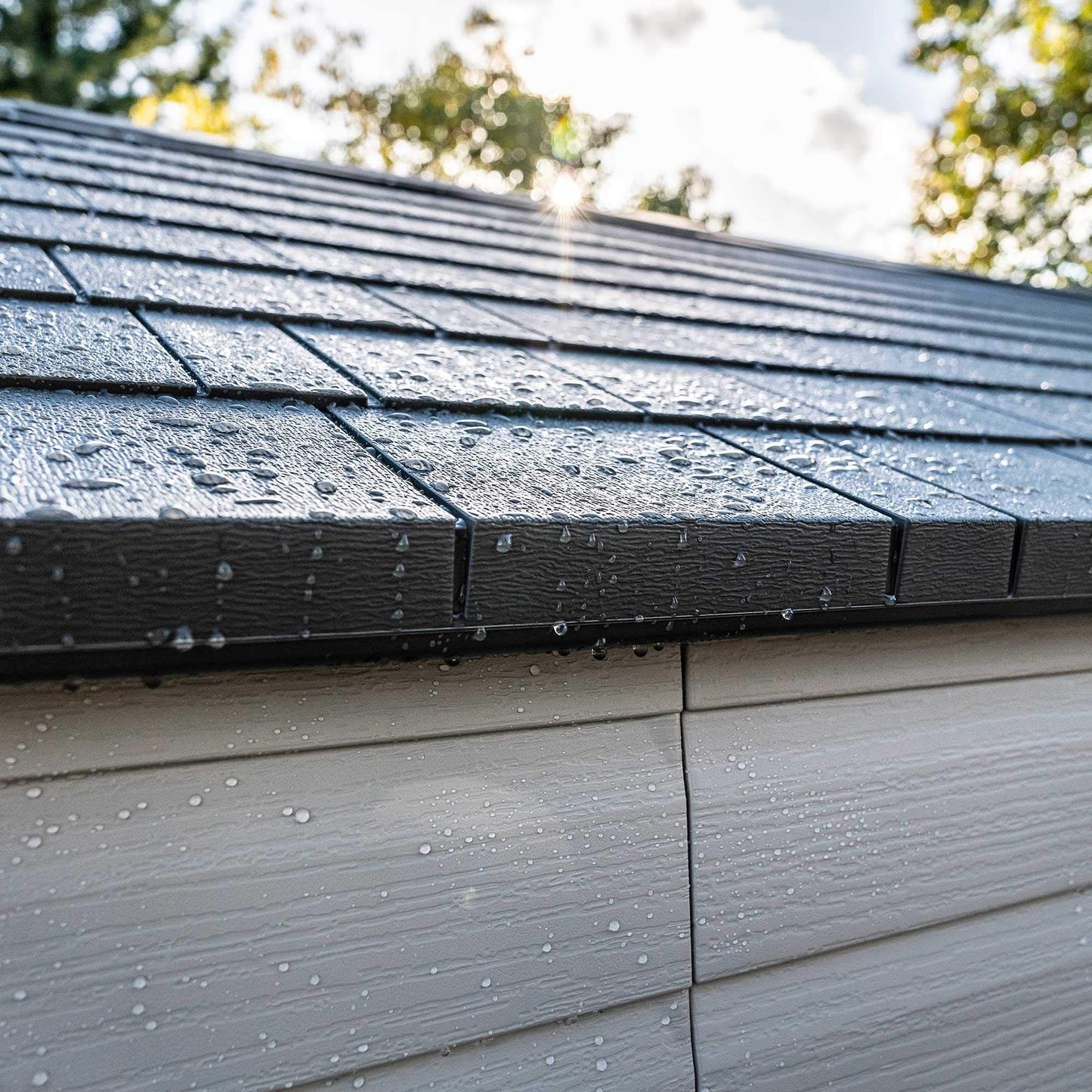 Lifetime - LIFETIME 60075 - Cobertizo de Almacenamiento para Exteriores, 8 x 15 pies, Arena del Desierto