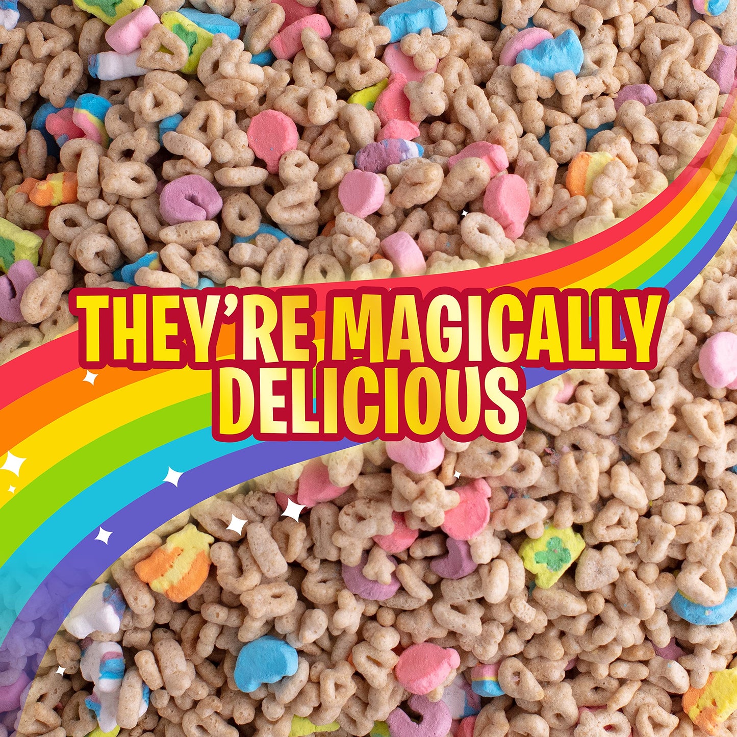 Lucky Charms, Cereal de malvavisco sin gluten con unicornios, 29.5 onzas