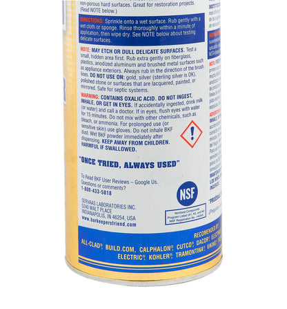 Bar Keepers Friend Powdered Cleanser & Polish 21-Ounces (2-Pack)