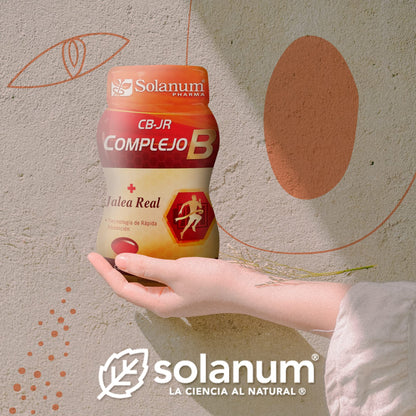 Solanum Complejo B + Jalea Real 120 Softgels Solanum Pharma