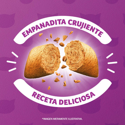 Whiskas Whiskas alimento para Gatos Adultos Sabor Carne Receta Orginal 9Kg Violeta