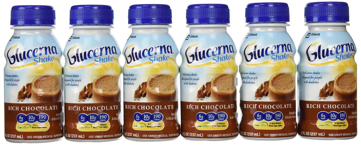 Glucerna - Glucerna Shakes Rich Chocolate Shake (8 fl oz, 24 ct.)