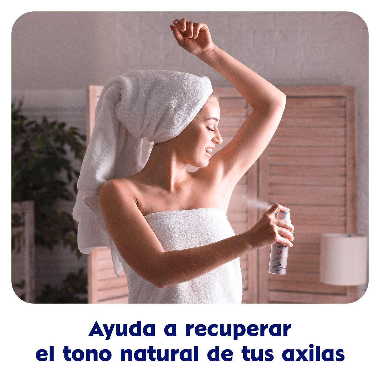 NIVEA - Desodorante Aclarante para Mujer, Nivea Tono Natural Classic Touch (150 ml), 48hrs Protección Antitranspirante en Spray con Aceite de Aguacate y Vitamina C