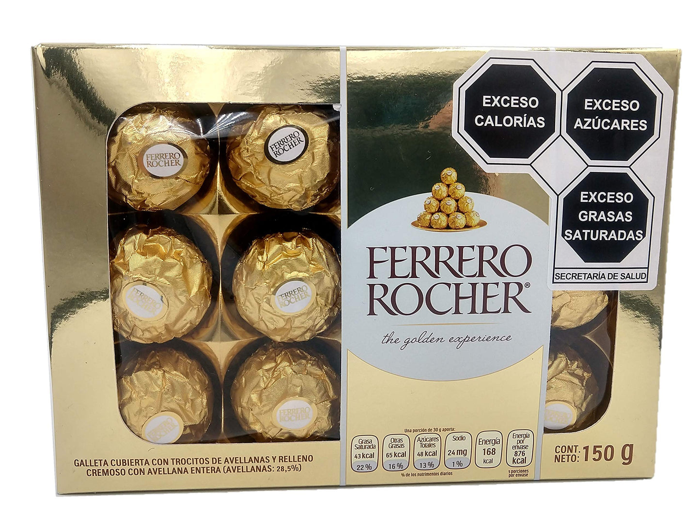 Ferrero - Ferrero Rocher Chocolate 16 piezas (150gr)