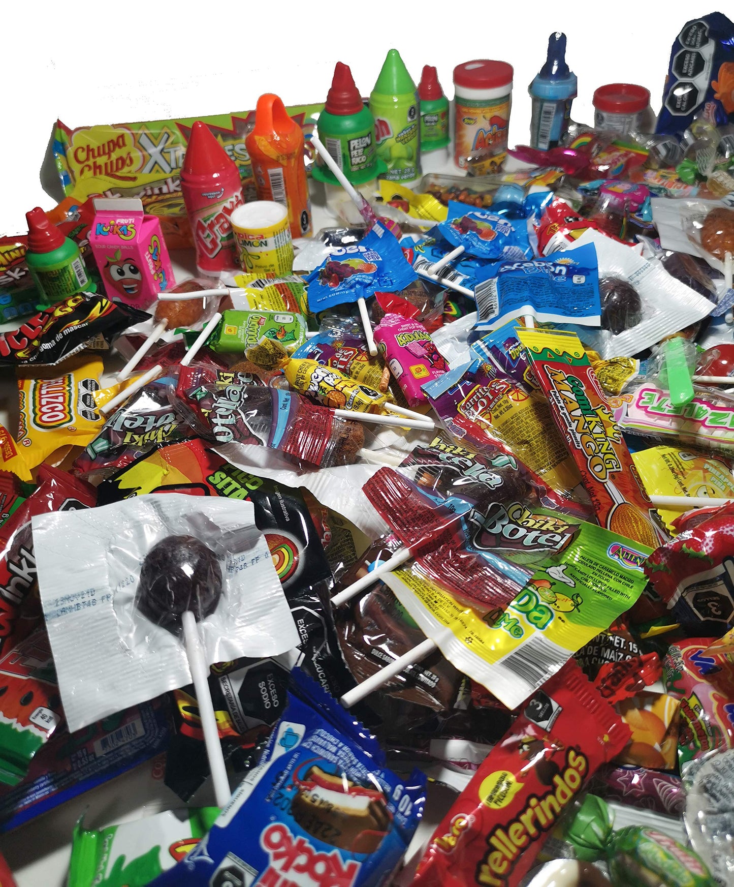 RICOLINO - Dulces para Fiesta, dulce piñatero, alta variedad, mas de 400 dulces, tamarindos, chocolates, polvitos