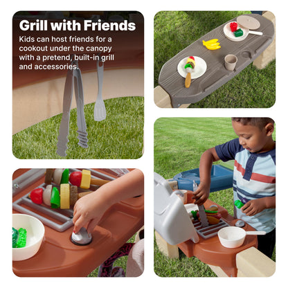 Step2 All Around Playtime Patio with Canopy Playhouse