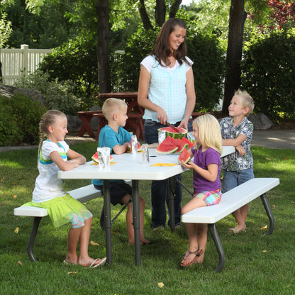 Lifetime Mesa y Bancos de Picnic de por Vida