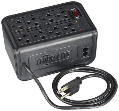 Tripp Lite - Tripp Lite VR1208R Regulador de Voltaje de 1200VA con Supresión de Sobretensiones, 8 Contactos