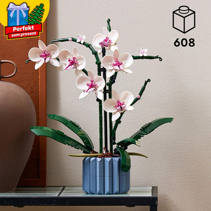 LEGO 10311 Icons Orchid Artificial Plant Building Set with Flowers, Home Decor Accessory for Adults, Botanical Collection Gift Idea