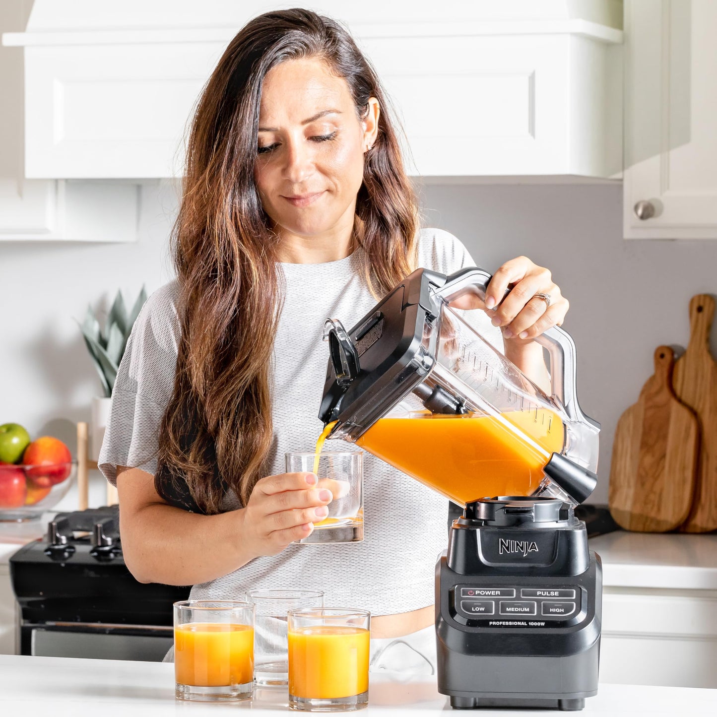 Ninja Licuadora Profesional con 4 velocidades, 1000W - BL710WM