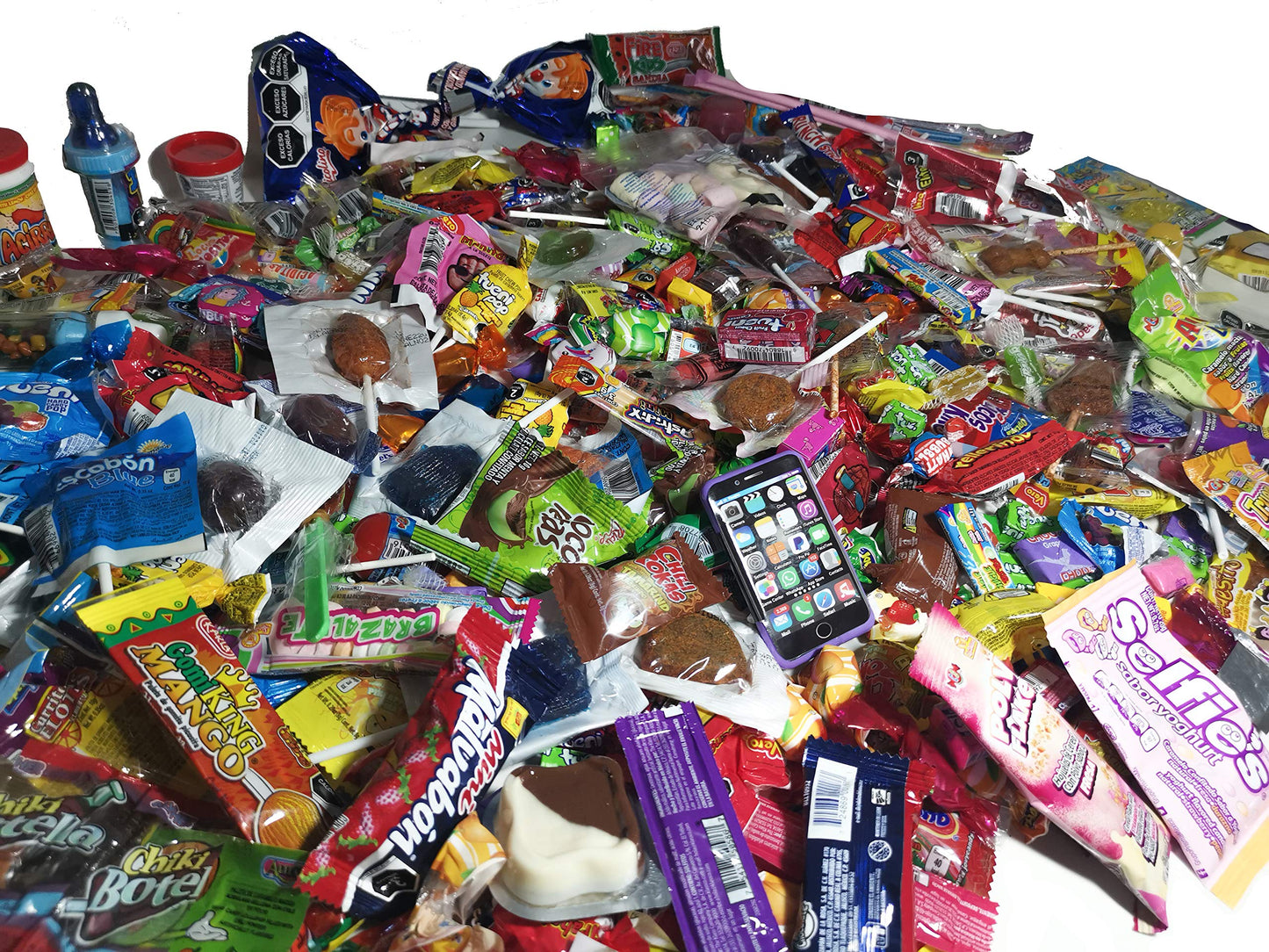 RICOLINO - Dulces para Fiesta, dulce piñatero, alta variedad, mas de 400 dulces, tamarindos, chocolates, polvitos